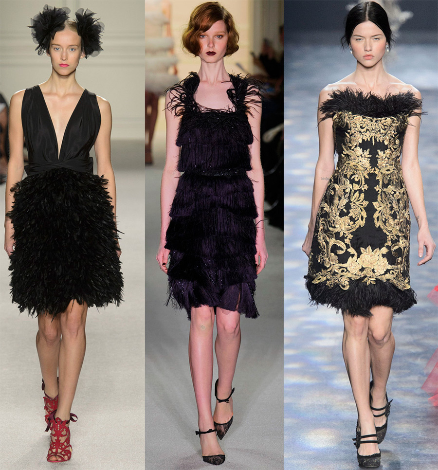 15 ชุดสีดำเจียมเนื้อเจียมตัวจาก Marchesa