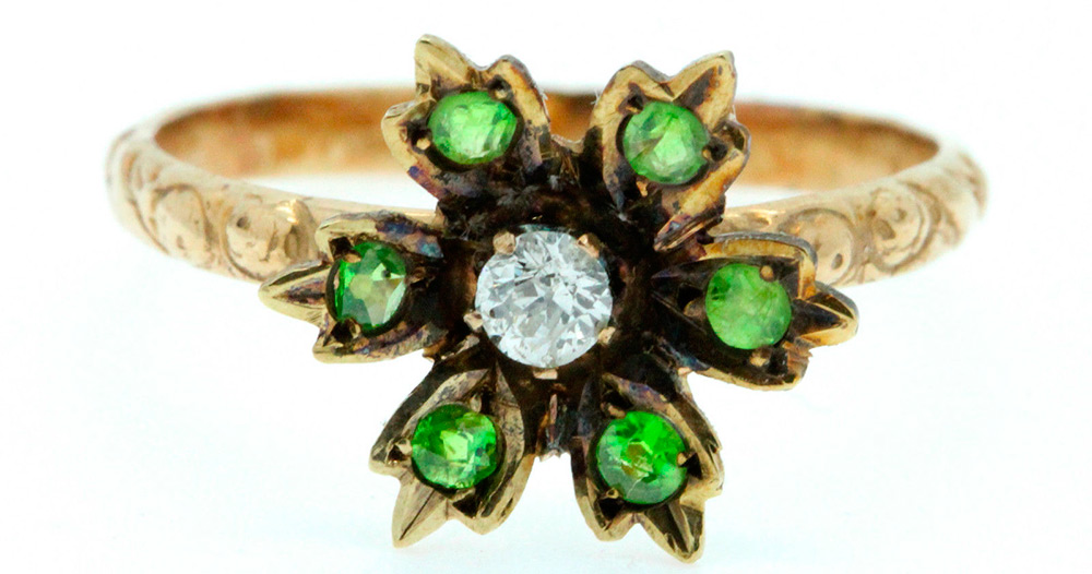 แหวน Demantoid