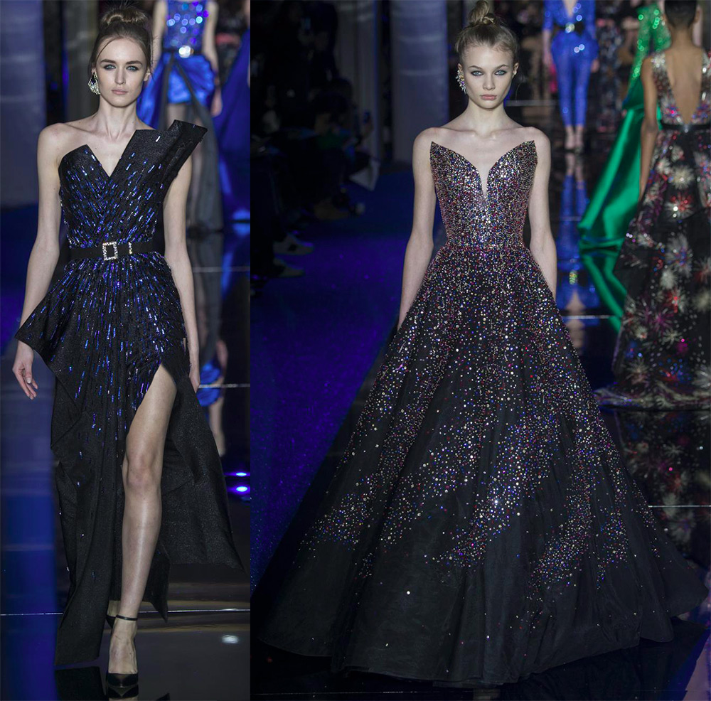 Zuhair Murad black dresses 2024