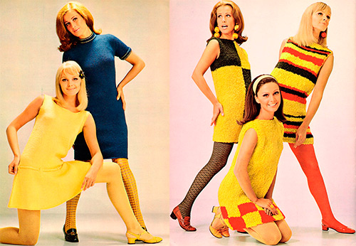 21 1960s knitted dress