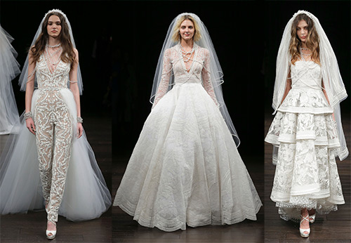 Fabulous wedding dresses by Naeem Khan