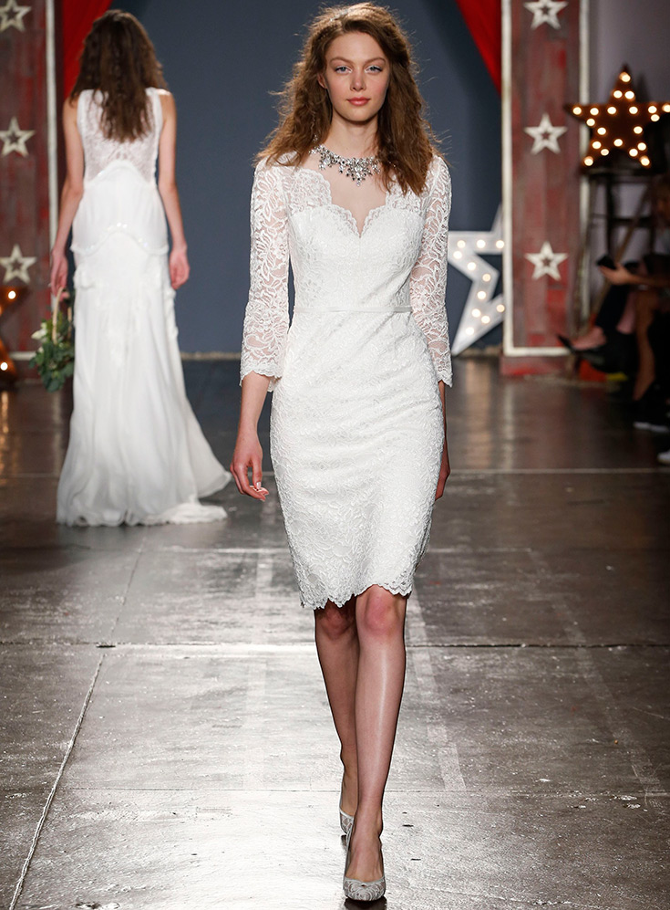 ชุดแต่งงานเจียมเนื้อเจียมตัวโดย Jenny Packham