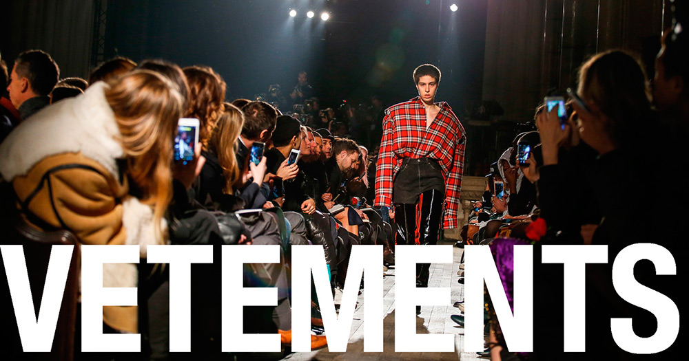 Vetements ปฏิเสธการแสดงและอนาคตของ Fashion Weeks