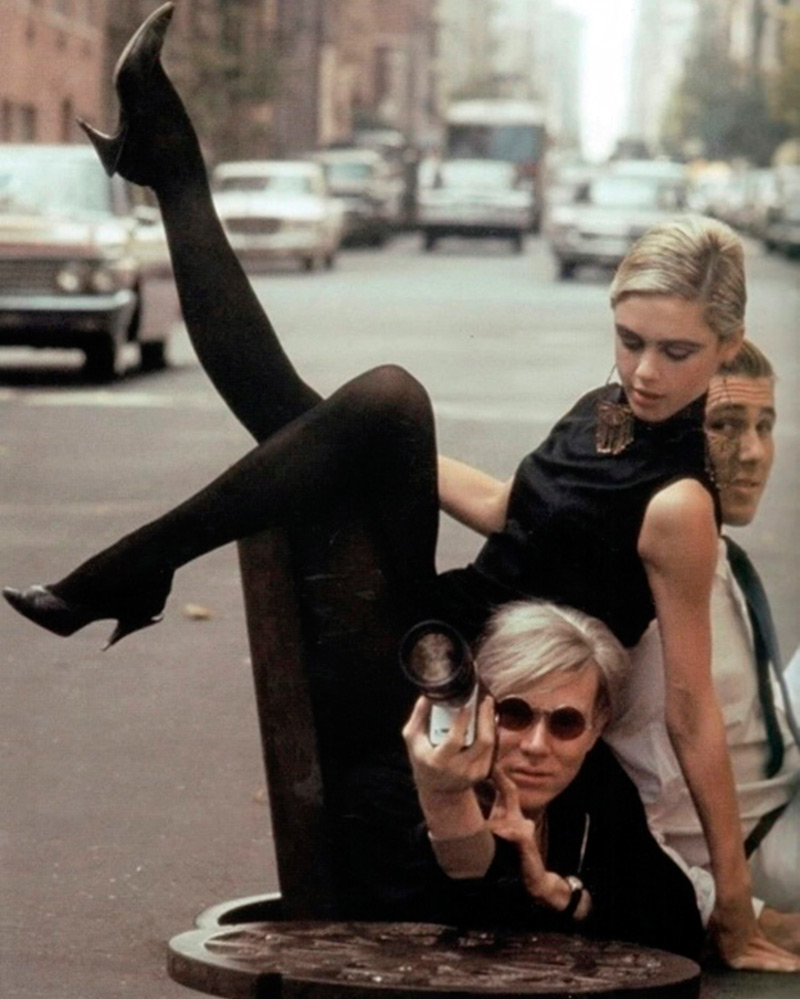 Edie Sedgwick และ Andy Warhol