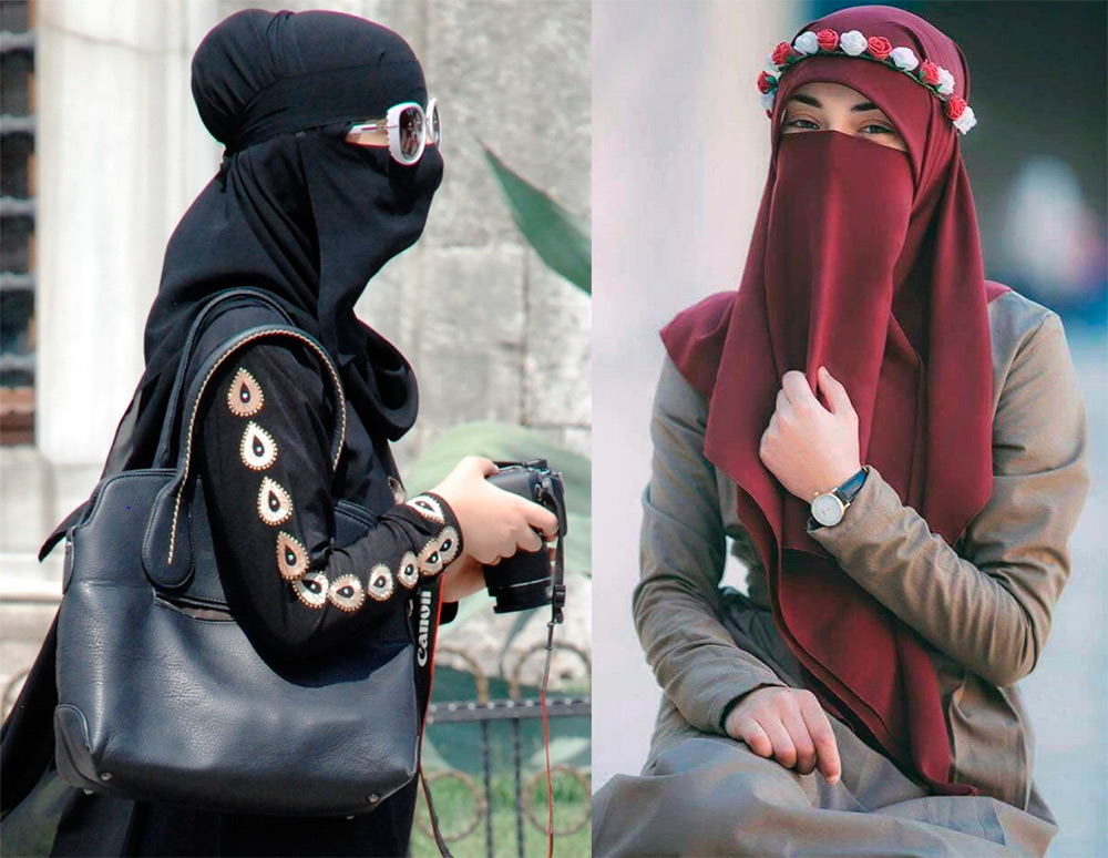 Niqab - รูปถ่ายของสาวๆ