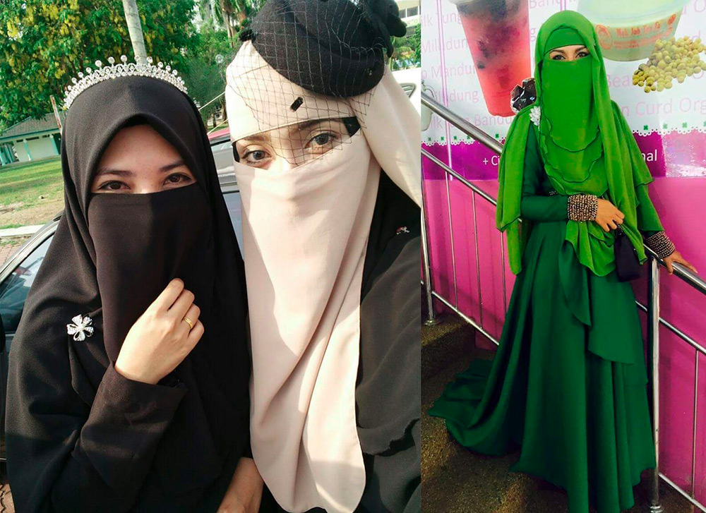 Niqab - รูปถ่ายของสาวๆ