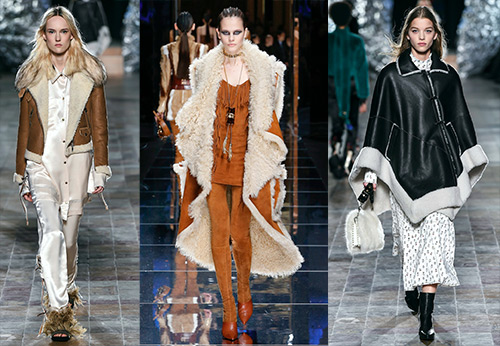 Winter sheepskin coats 2024-2025 - female models