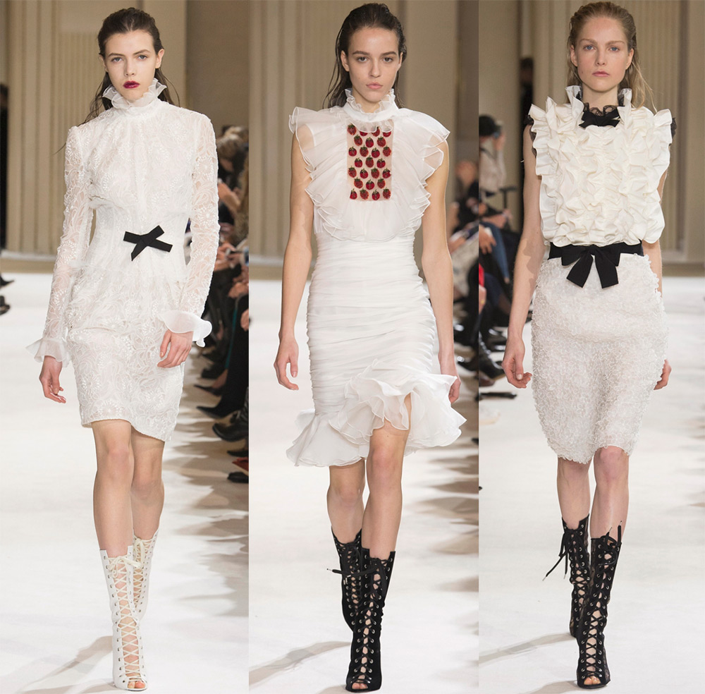 Giambattista Valli ชุดเดรสสีขาว