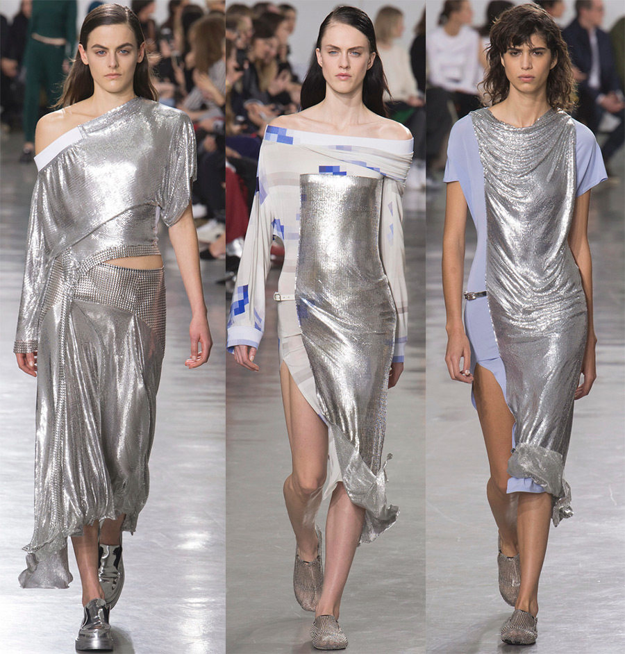 ชุด Paco Rabanne แวววาว 2024