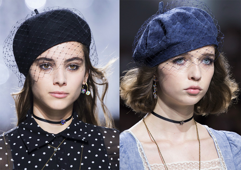 Christian Dior Fashion Berets