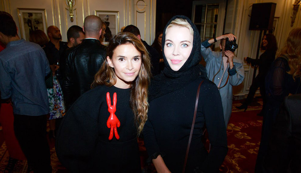 Ulyana Sergeenko และ Miroslava Duma