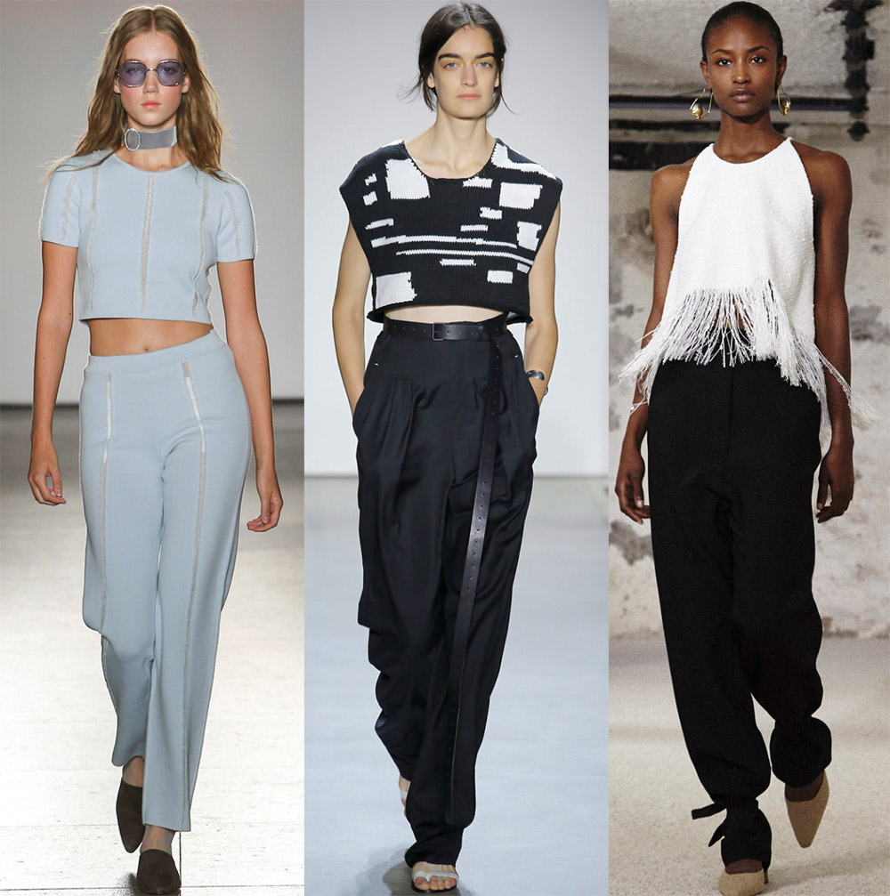 Tops, crop-tops and bra-tops from the 2024 collections