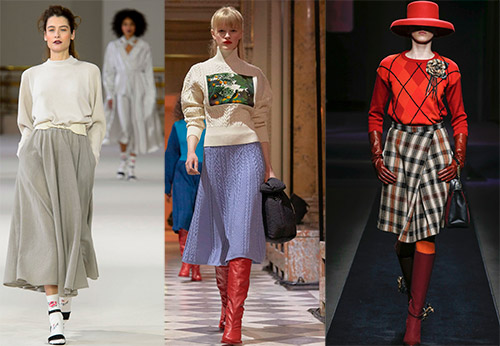 Warm skirts for fall and winter 2024-2025 - the best models