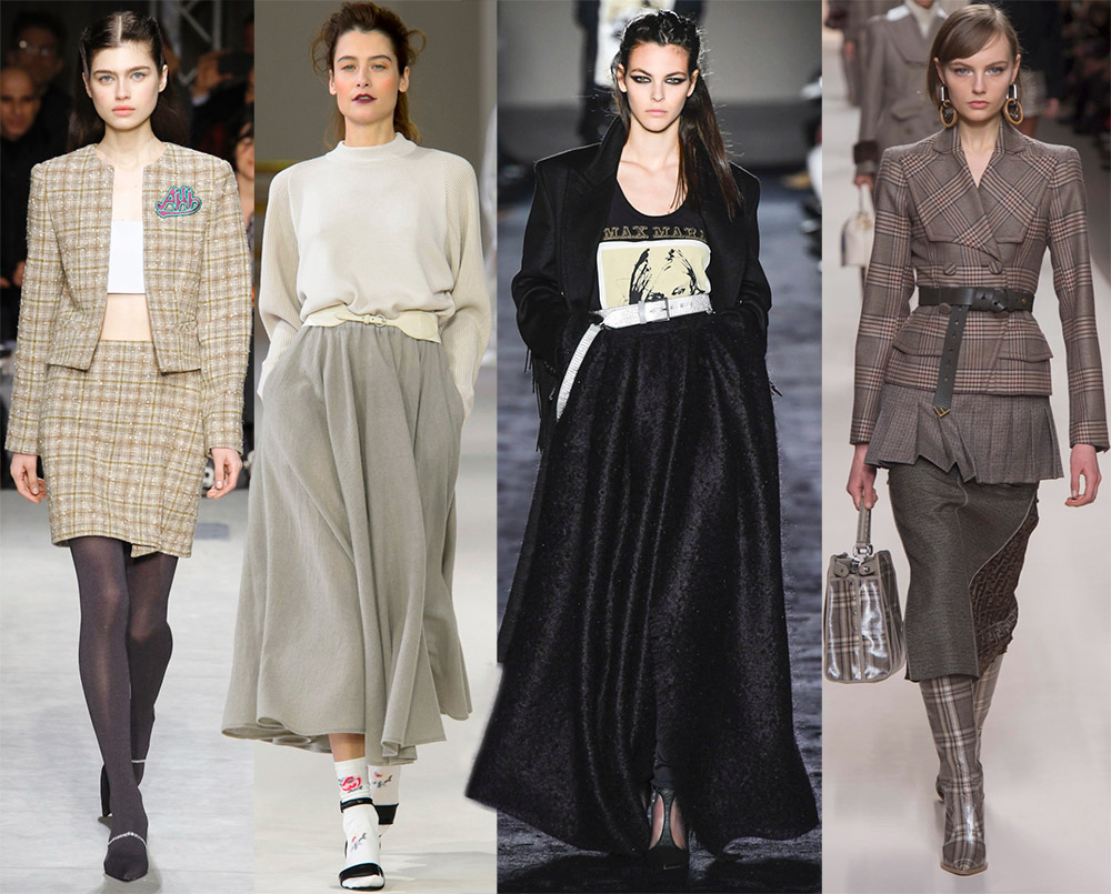 Warm skirts fall-winter 2024-2025