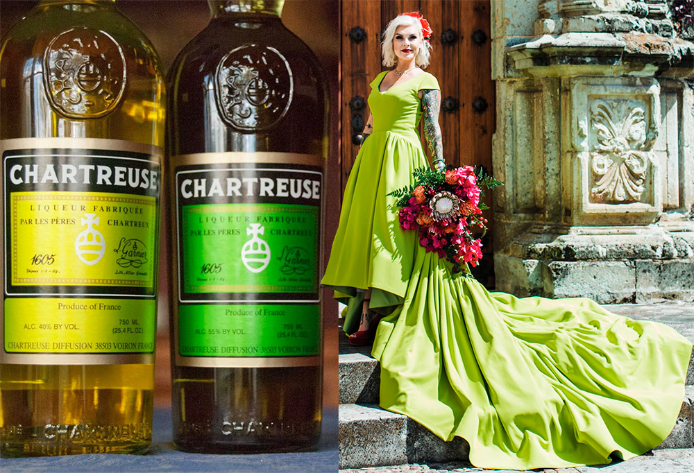 Liqueur Chartreuse และ Chartreuse color