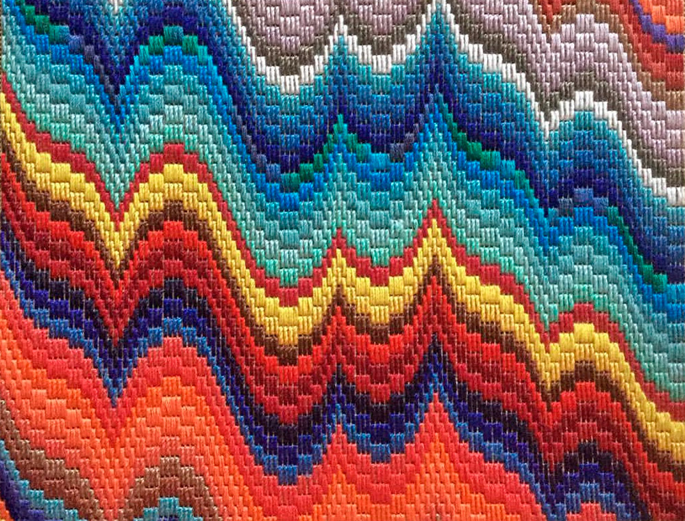 เย็บปักถักร้อย bargello