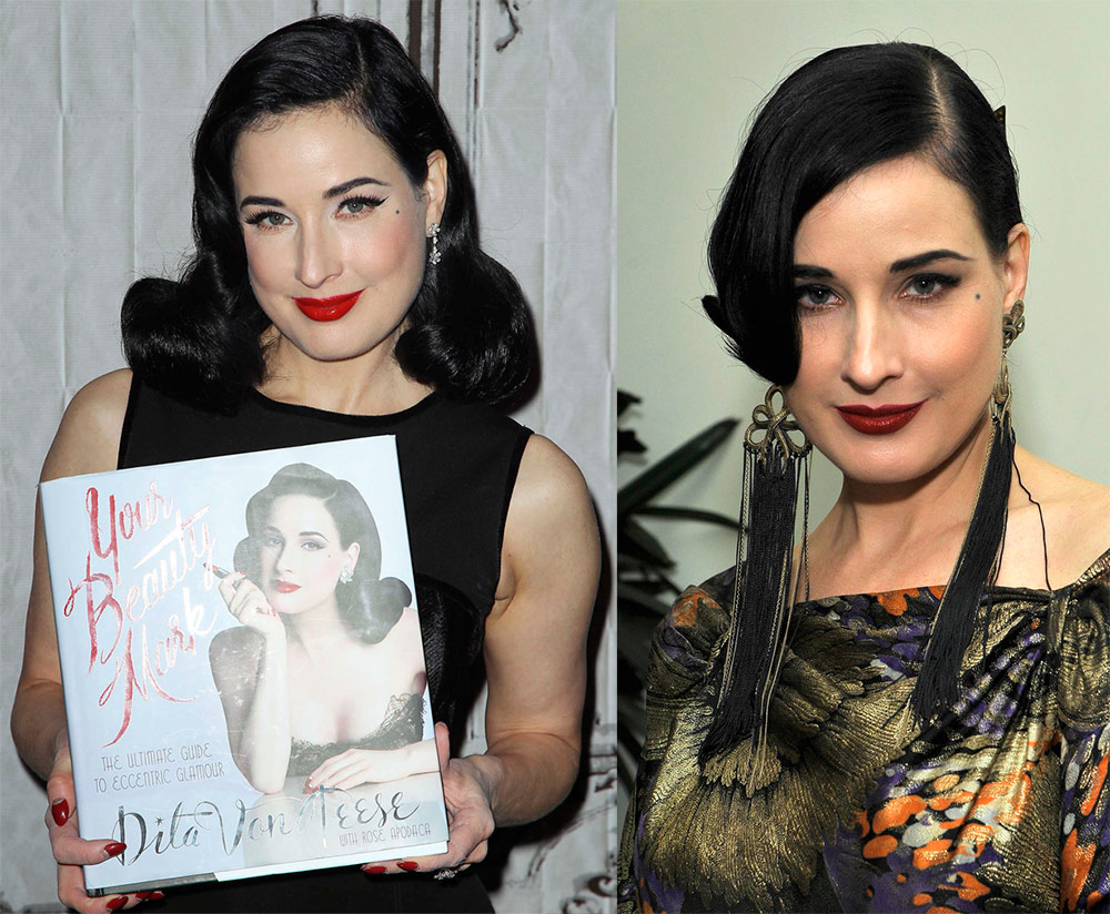 สไตล์และการแต่งหน้าของ Dita Von Teese