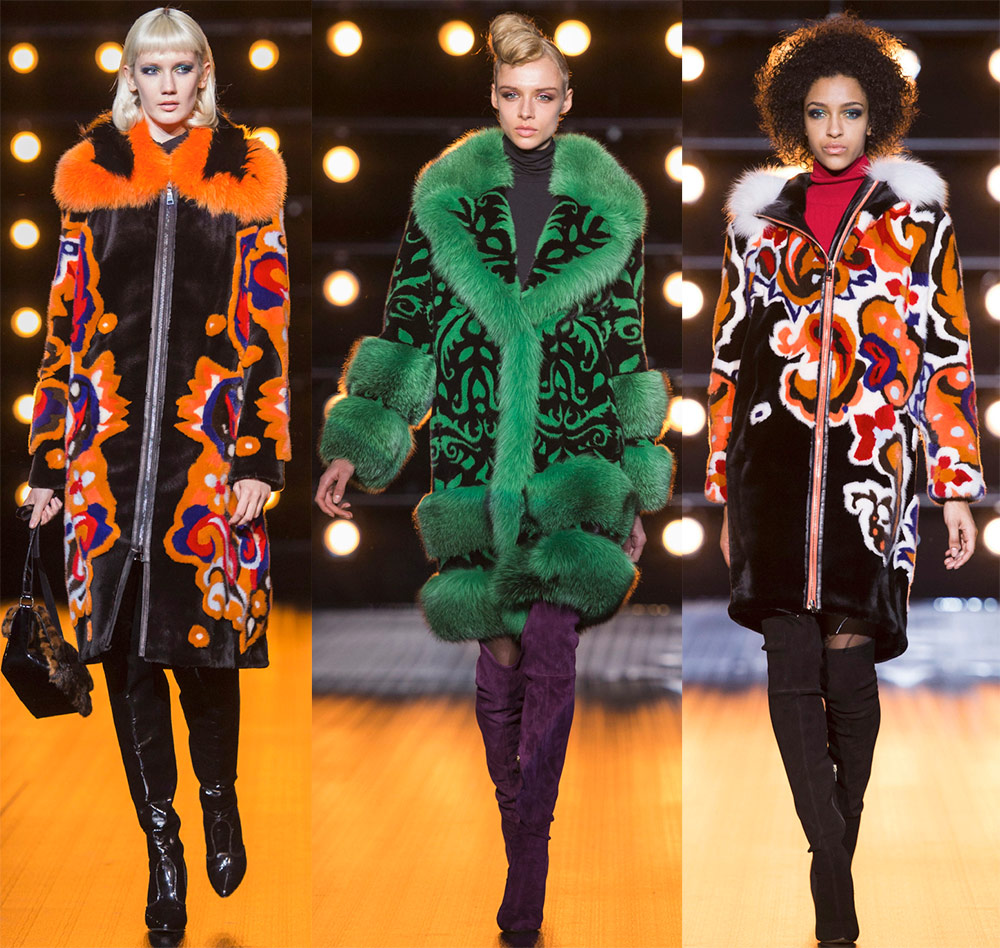 Bright and beautiful fur coats 2024-2025