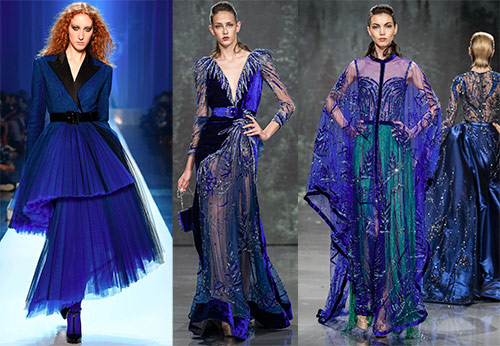 The most luxurious blue dresses 2024-2025