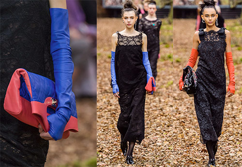 Gloves mitts from Chanel for fall and winter 2024-2025