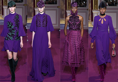 Purple dress - fashionable images 2024-2025