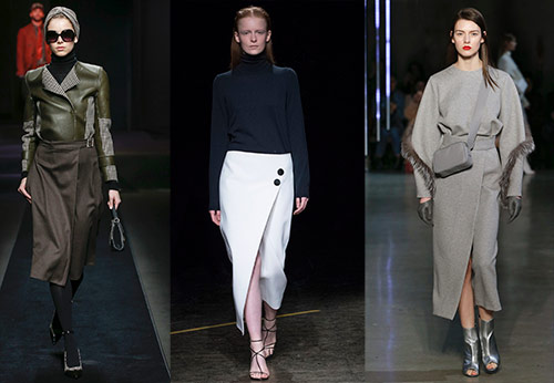 Wrap skirts 2024-2025 - the best models