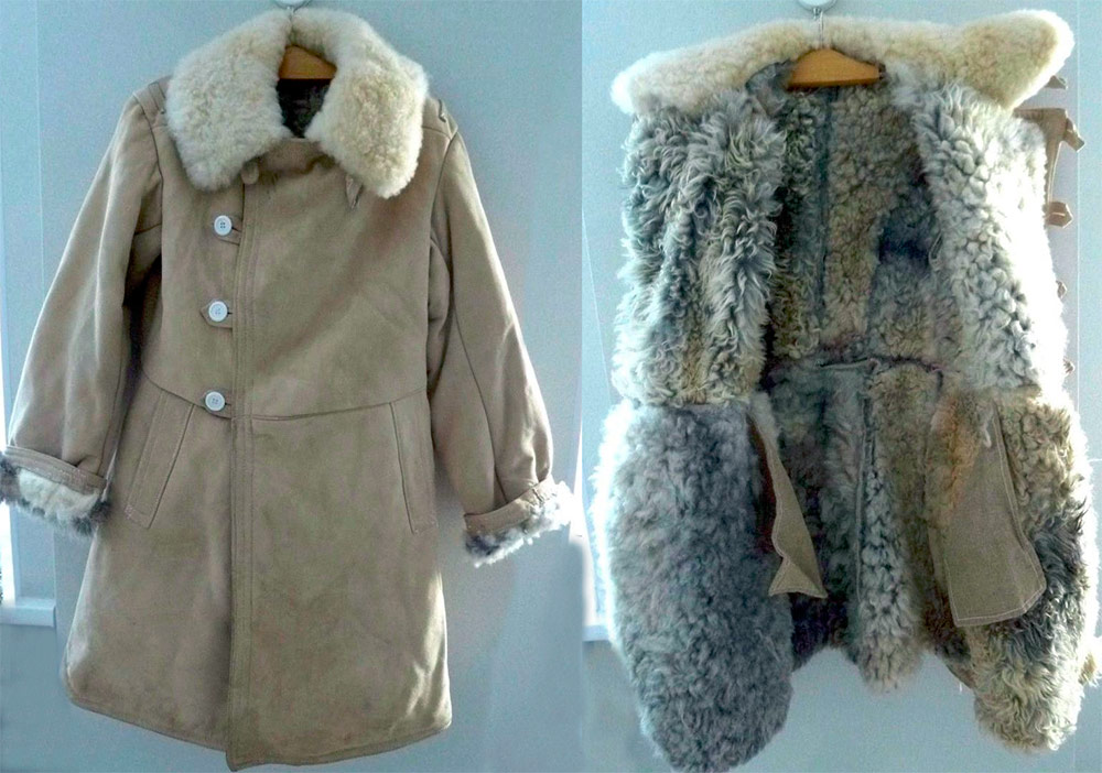 Bekesh's sheepskin coat