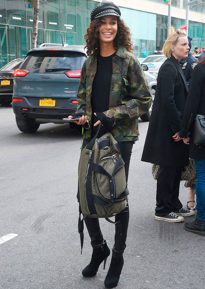 Joan Smalls street style