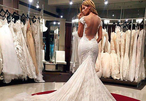 Open back wedding dresses for all time