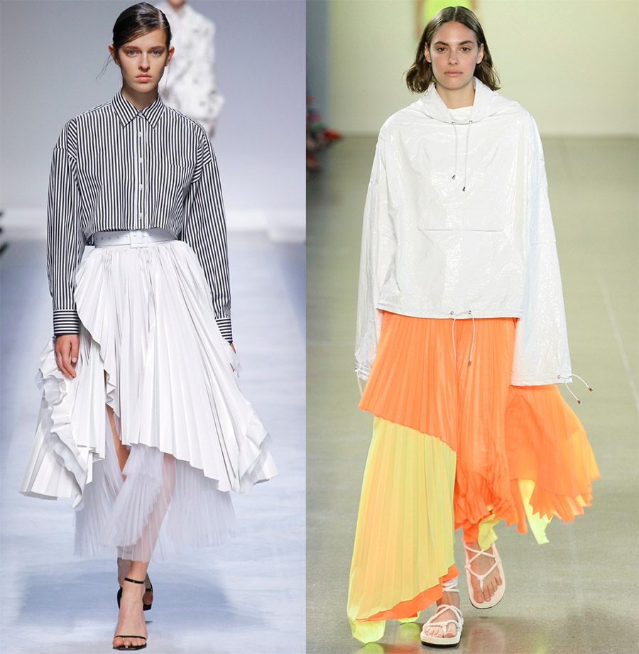 Asymmetrical skirts 2024