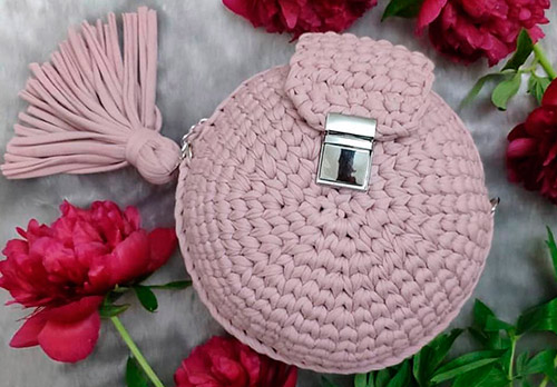 Knitted bags - stylish ideas and images