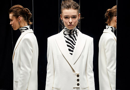 Beautiful white coats 2024-2025 - fashion trend