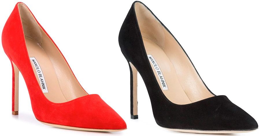 รองเท้า Manolo Blahnik สำหรับปีใหม่