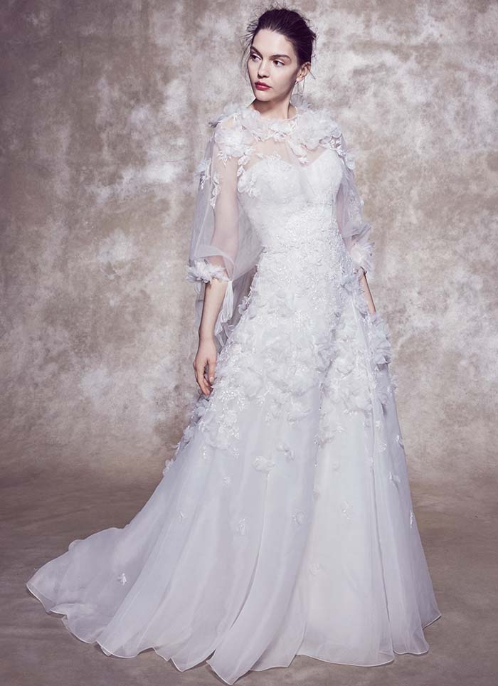 Chic wedding dresses 2024 from Marchesa