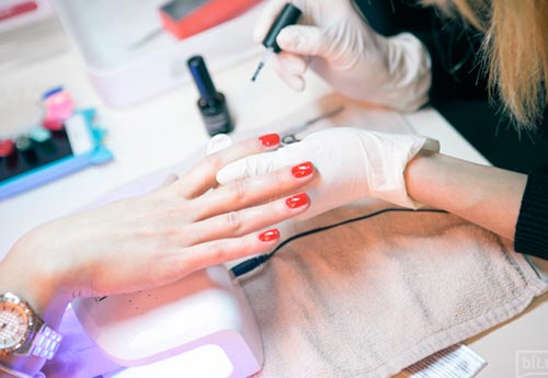 Hand treatment before manicure and safety rules