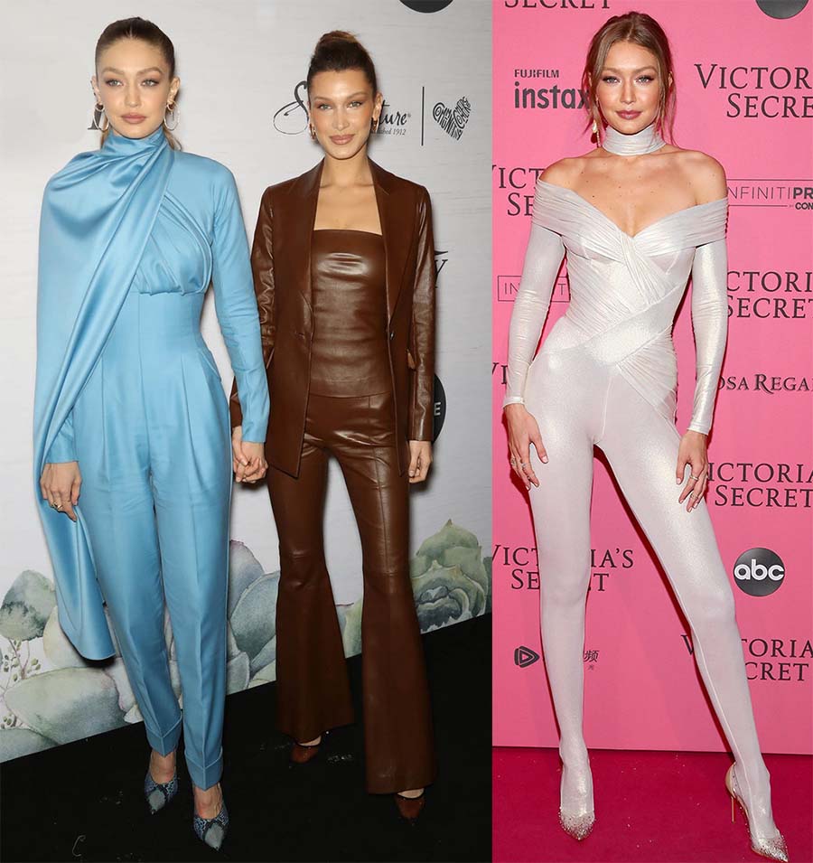 images of Bella and Gigi Hadid