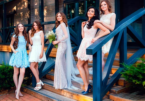 What to go to a girlfriend's wedding: 10 beautiful looks