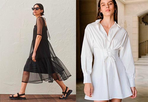 100 fashionable summer dresses from mass market stores