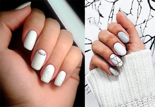 White manicure: the most beautiful ideas 2024