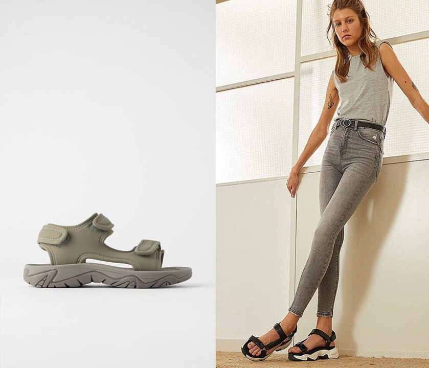 Fashionable sandals summer 2024