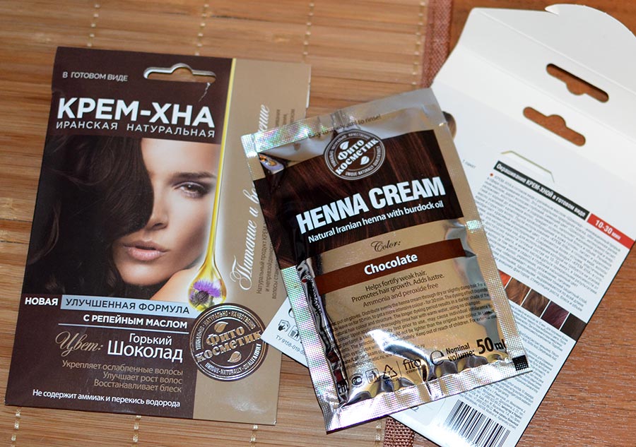 Hair dye Cream henna