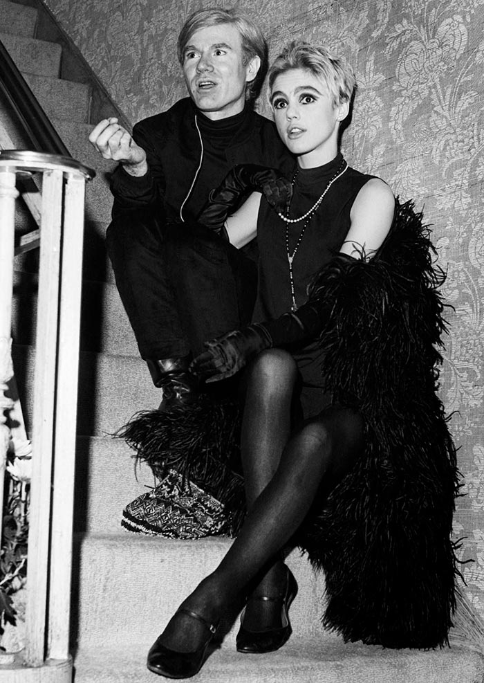 Edie Sedgwick และ Andy Warhol