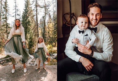 Ideas for family photoshoot: stylist tips