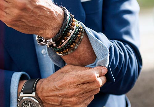 Men's jewelry: from minimalism to ethnicity