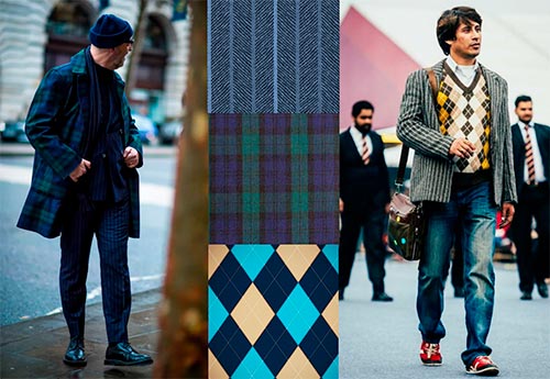 Fashionable prints in men's wardrobe: combination rules