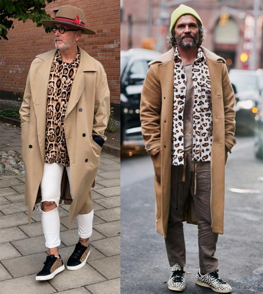 Safari in men's clothing