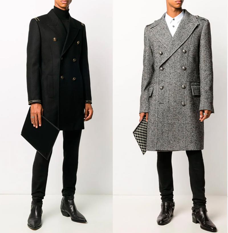 Men's peacoats