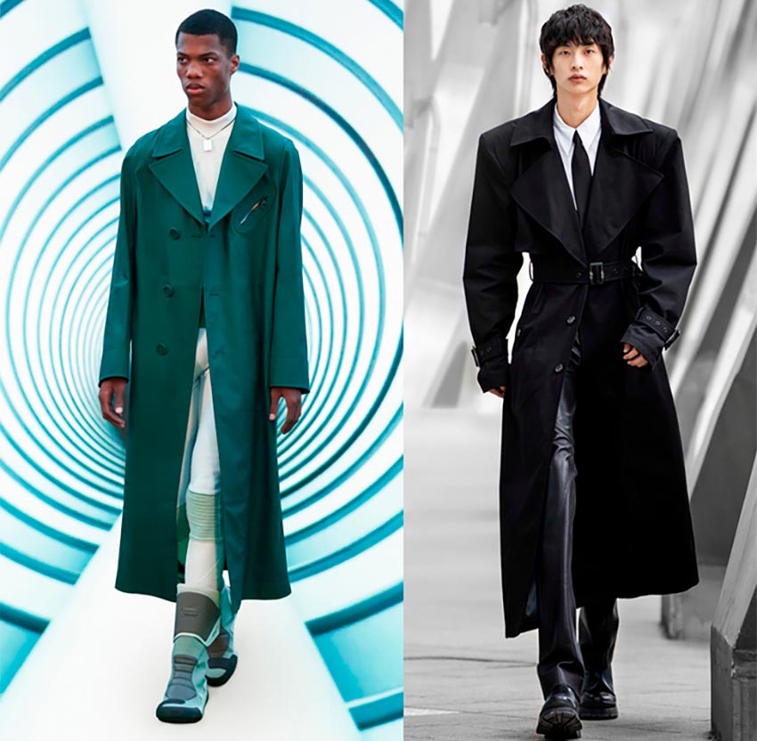 Men's trench coats 2024-2025