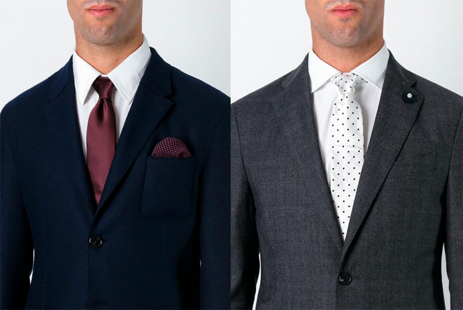 Tie in men's wardrobe