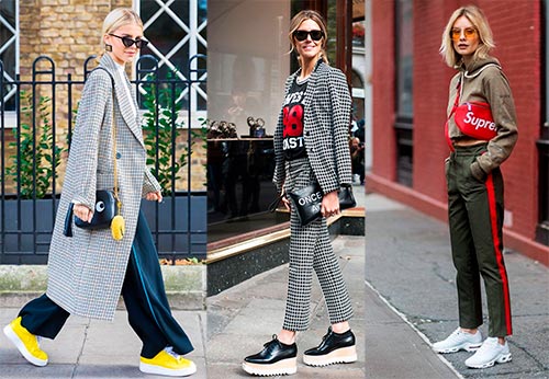 Sport-chic style: ideas of fashionable images from the stylist